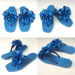 Kate Spade Flower Flip Flops